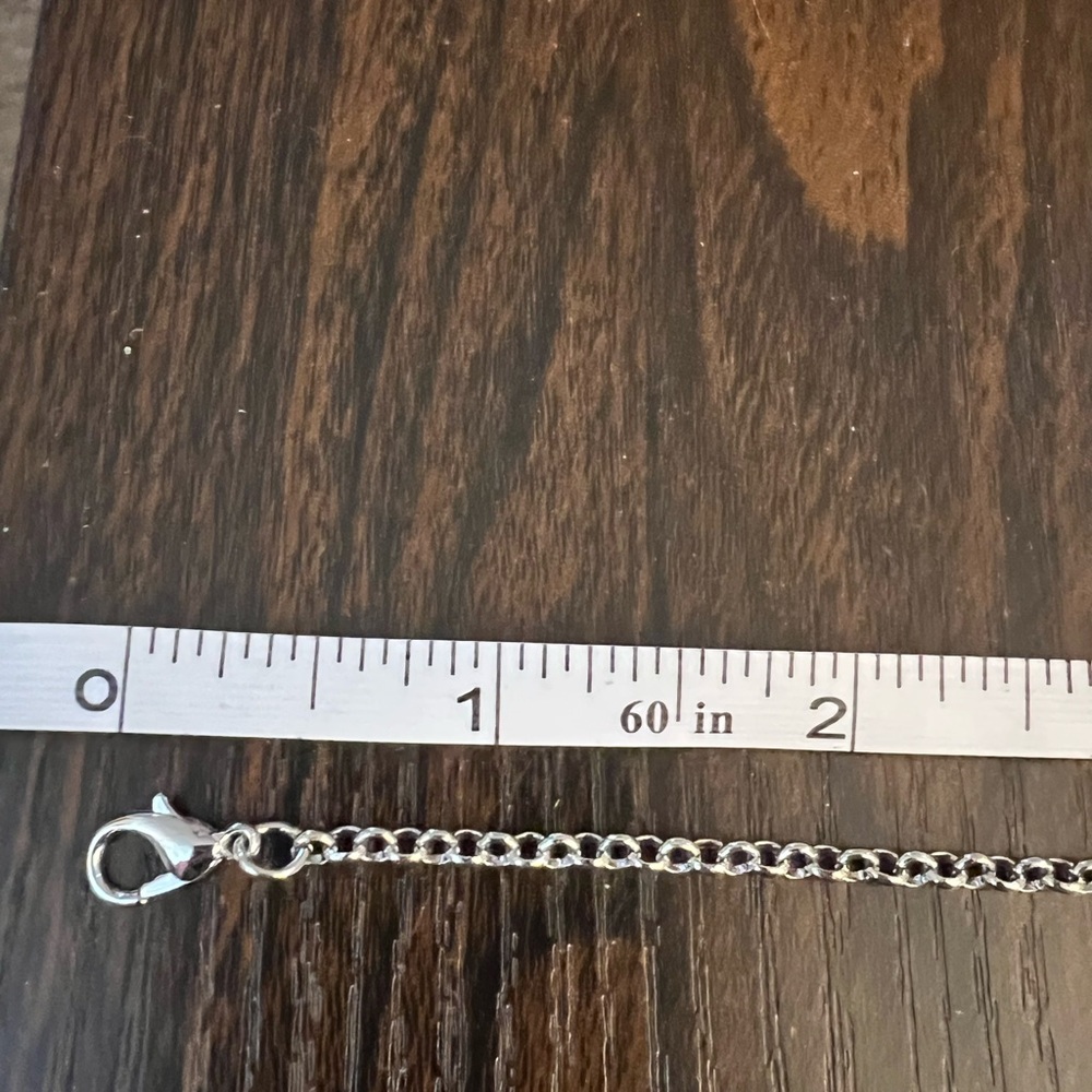 Vivienne Westwood Heart Orb Pendant Necklace Silver Tone Black Saturn Ring - Picture 8 of 10